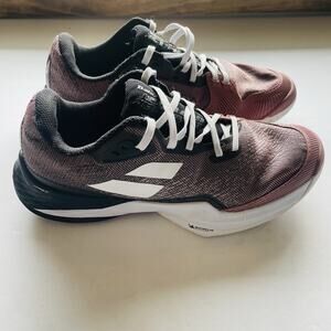 Babolat Jet Mach 3 All Court Women’s Tennis Sneakers Shoes Training Maroon Sz 9